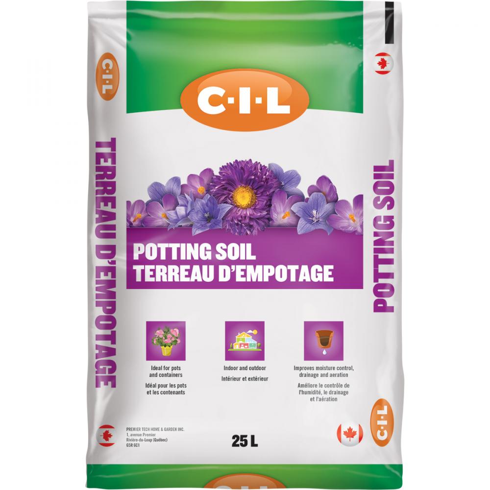 C-I-L Natural Potting Soil Mix 25l<span class=' ItemWarning' style='display:block;'>Item is usually in stock, but we&#39;ll be in touch if there&#39;s a problem<br /></span>