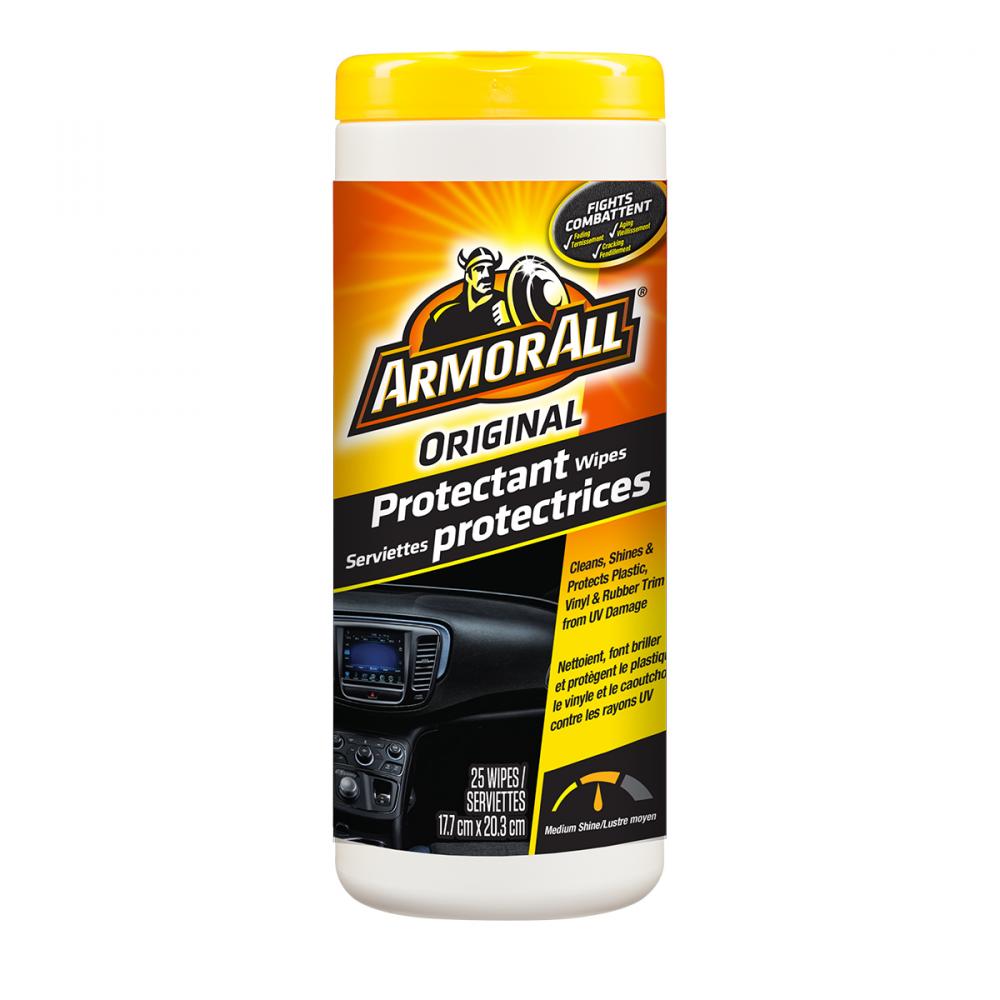 Armor All Original Protectant Wipes 25Ct<span class=' ItemWarning' style='display:block;'>Item is usually in stock, but we&#39;ll be in touch if there&#39;s a problem<br /></span>