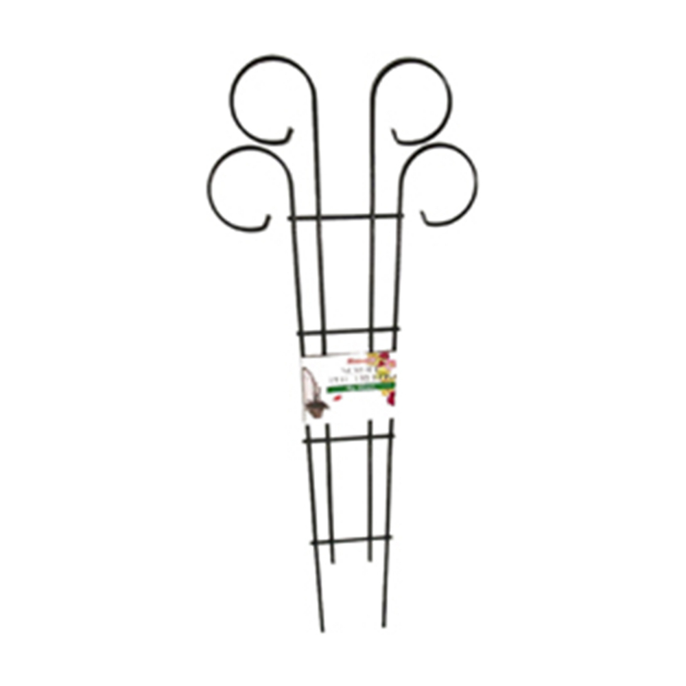 Wire Scroll Pot Trellis Powder Coat 10in W x 24in H Green<span class=' ItemWarning' style='display:block;'>Item is usually in stock, but we&#39;ll be in touch if there&#39;s a problem<br /></span>