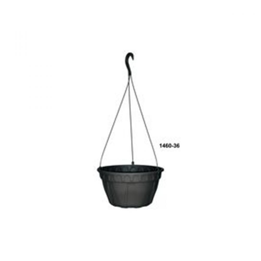 Azura Classic Hanging Planter Plastic 12in Black<span class=' ItemWarning' style='display:block;'>Item is usually in stock, but we&#39;ll be in touch if there&#39;s a problem<br /></span>