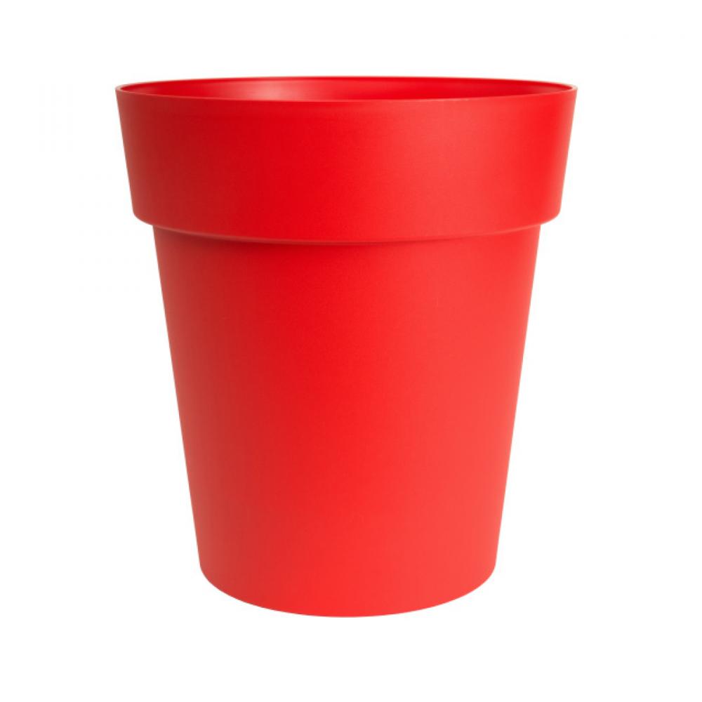 Viva Self-Watering Planter Plastic Round 21x23.5in Red<span class=' ItemWarning' style='display:block;'>Item is usually in stock, but we&#39;ll be in touch if there&#39;s a problem<br /></span>