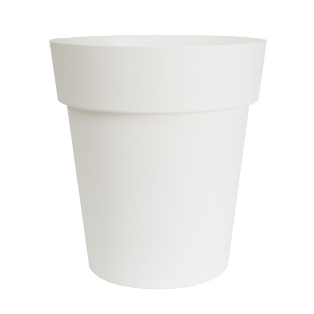 Viva Self-Watering Planter Plastic Round 11x12.25in White<span class=' ItemWarning' style='display:block;'>Item is usually in stock, but we&#39;ll be in touch if there&#39;s a problem<br /></span>