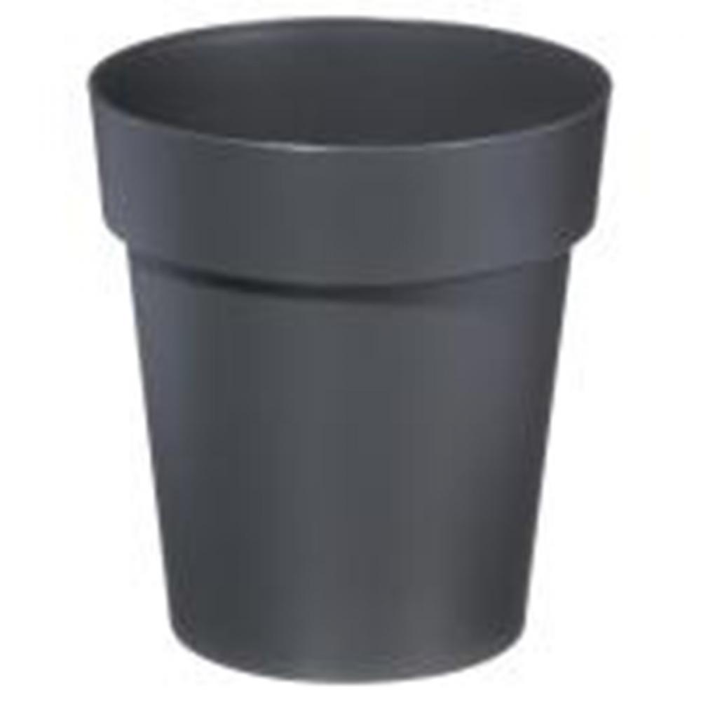 Viva Self-Watering Planter Plastic Round 13x14.5in Slate<span class=' ItemWarning' style='display:block;'>Item is usually in stock, but we&#39;ll be in touch if there&#39;s a problem<br /></span>