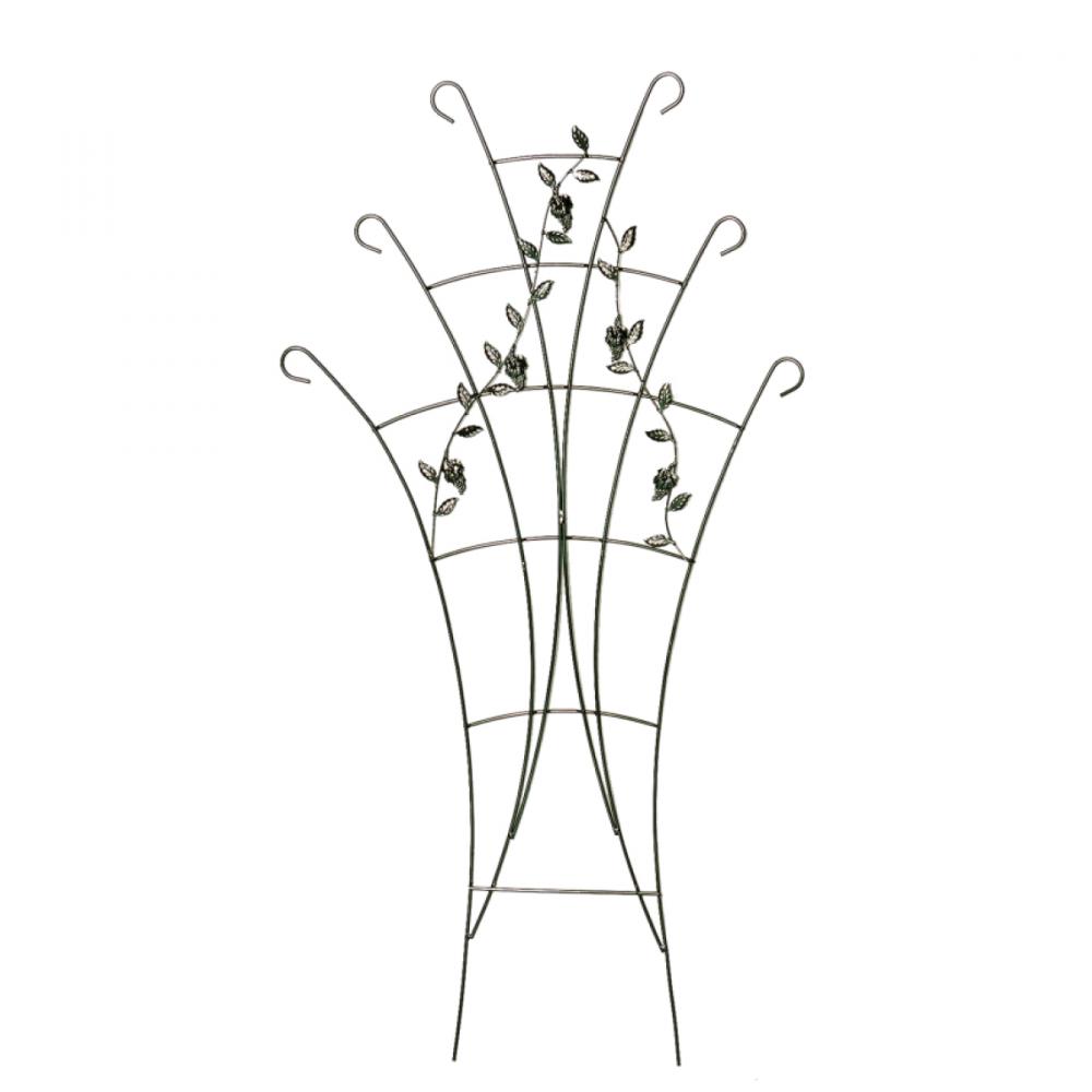 Vineyard Wire Fan Trellis 1/4&#34;D 66x36&#34; Black<span class=' ItemWarning' style='display:block;'>Item is usually in stock, but we&#39;ll be in touch if there&#39;s a problem<br /></span>