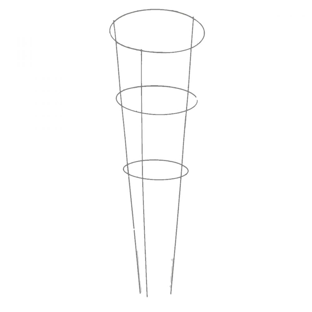 Heavy Duty Wire Tomato Cage Galvanized 4-Ring 54x18&#34;<span class=' ItemWarning' style='display:block;'>Item is usually in stock, but we&#39;ll be in touch if there&#39;s a problem<br /></span>