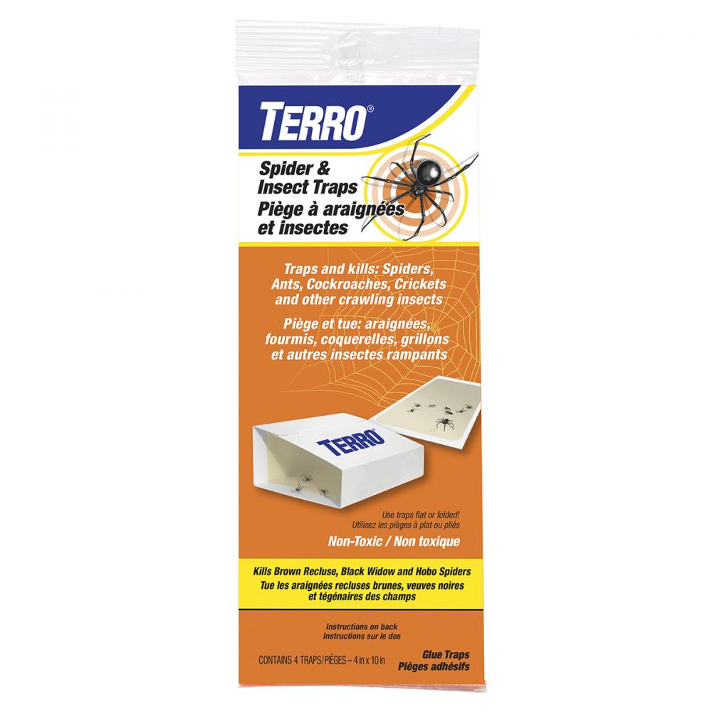 Spider & Insect Sticky Trap 4/Pk<span class=' ItemWarning' style='display:block;'>Item is usually in stock, but we&#39;ll be in touch if there&#39;s a problem<br /></span>