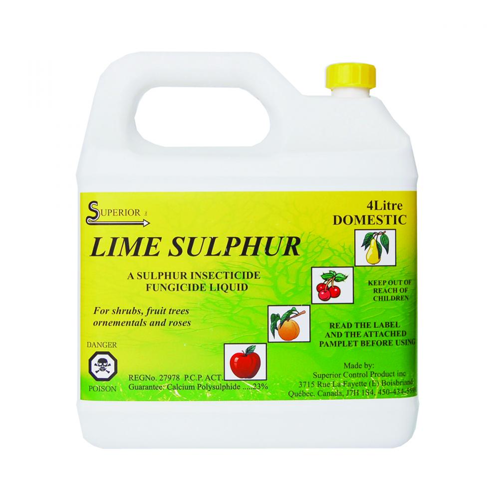 Lime Sulphur Liquid Insecticide 4L<span class=' ItemWarning' style='display:block;'>Item is usually in stock, but we&#39;ll be in touch if there&#39;s a problem<br /></span>