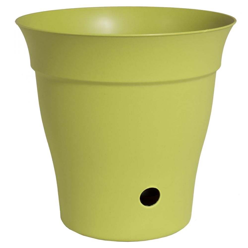 Contempra Pot With Inside Saucer Bamboo Green 10in<span class=' ItemWarning' style='display:block;'>Item is usually in stock, but we&#39;ll be in touch if there&#39;s a problem<br /></span>