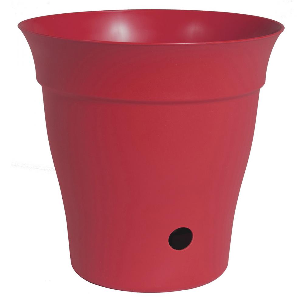 Contempra Pot With Inside Saucer Red 10in<span class=' ItemWarning' style='display:block;'>Item is usually in stock, but we&#39;ll be in touch if there&#39;s a problem<br /></span>