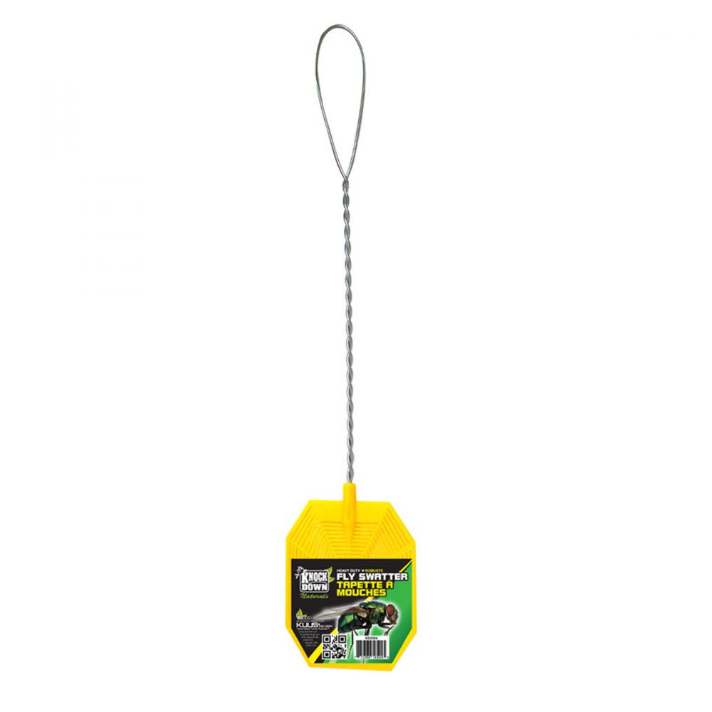 Fly Swatter with Heavy Duty Twisted Wire Handle<span class=' ItemWarning' style='display:block;'>Item is usually in stock, but we&#39;ll be in touch if there&#39;s a problem<br /></span>