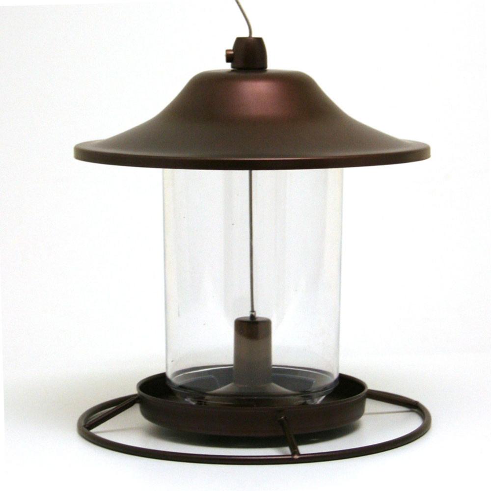 Wild Bird Feeder Panorama with Circular Perch Holds 2Lb of Seeds<span class=' ItemWarning' style='display:block;'>Item is usually in stock, but we&#39;ll be in touch if there&#39;s a problem<br /></span>