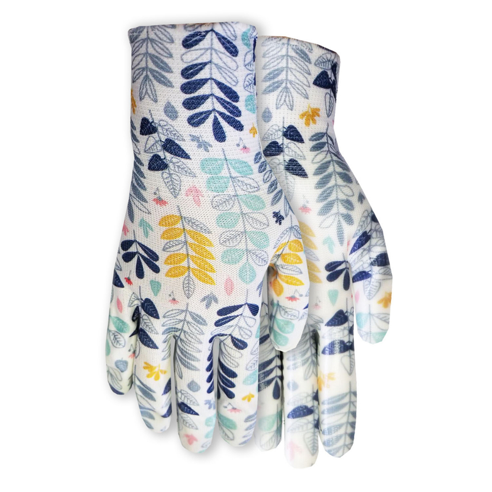1Pair Gloves Garden Ladies Gripping Nitrile Coated Palm Size: M Floral Print<span class=' ItemWarning' style='display:block;'>Item is usually in stock, but we&#39;ll be in touch if there&#39;s a problem<br /></span>