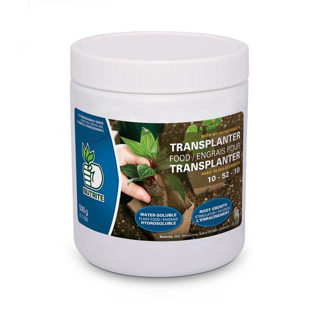 Nutrite Water Soluble Transplanter Food 10-52-10  500g<span class=' ItemWarning' style='display:block;'>Item is usually in stock, but we&#39;ll be in touch if there&#39;s a problem<br /></span>