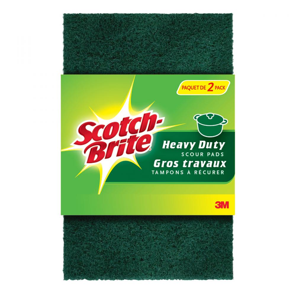 Scotch Brite Heavy Duty Scour Pad 3-1/2x6-1/2in 2pk<span class=' ItemWarning' style='display:block;'>Item is usually in stock, but we&#39;ll be in touch if there&#39;s a problem<br /></span>