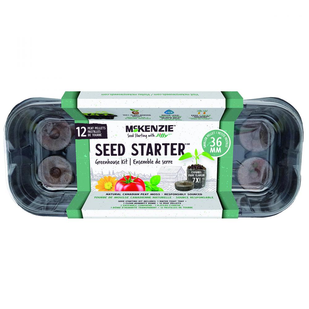 Jiffy Windowsill Greenhouse With 12x36mm Peat Pellets<span class=' ItemWarning' style='display:block;'>Item is usually in stock, but we&#39;ll be in touch if there&#39;s a problem<br /></span>