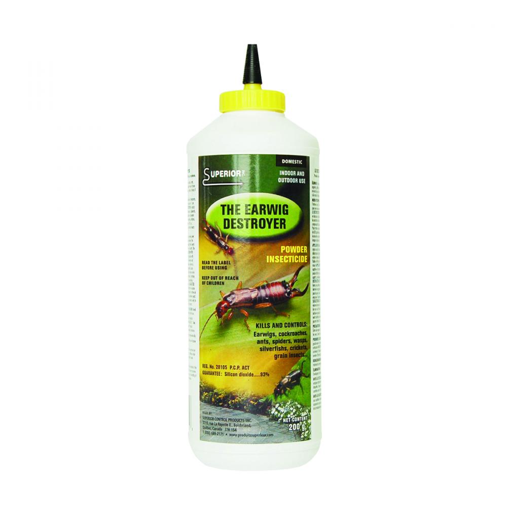 The Earwig Destroyer Natural Powder Insecticide 200g<span class=' ItemWarning' style='display:block;'>Item is usually in stock, but we&#39;ll be in touch if there&#39;s a problem<br /></span>