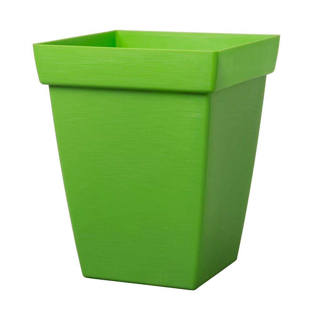 Bamboo Self-Watering Contemporary Planter Plastic Square 7in Green<span class=' ItemWarning' style='display:block;'>Item is usually in stock, but we&#39;ll be in touch if there&#39;s a problem<br /></span>