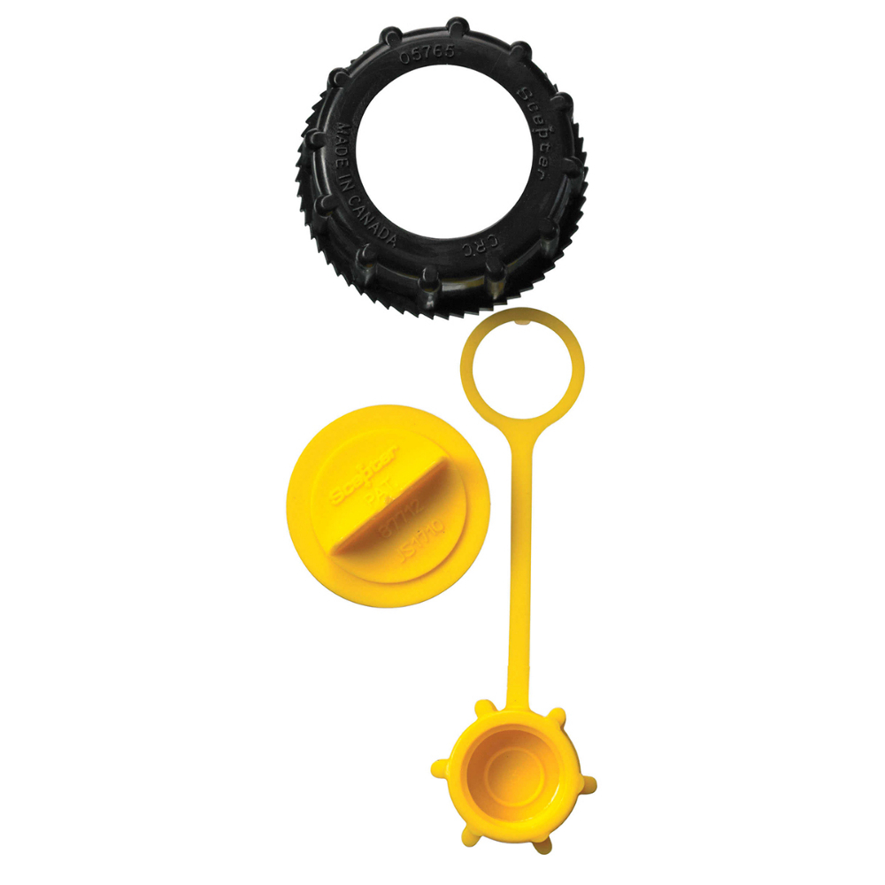 3Pc Jerry Can Gas Cap & Stopper & Vent Cap<span class=' ItemWarning' style='display:block;'>Item is usually in stock, but we&#39;ll be in touch if there&#39;s a problem<br /></span>