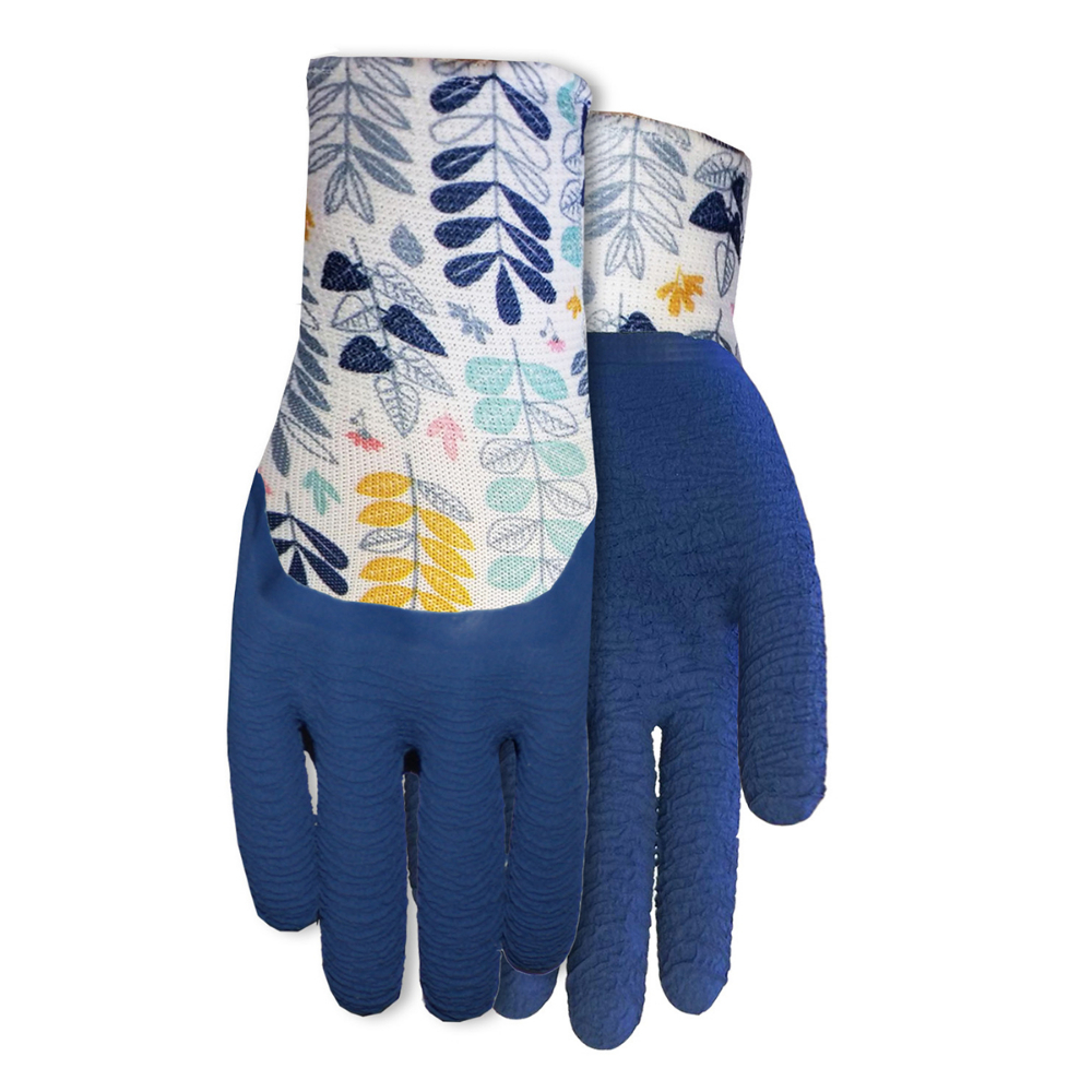 1Pair Gloves Garden Ladies Gripping Latex Coated Palm Size: M Floral Print<span class=' ItemWarning' style='display:block;'>Item is usually in stock, but we&#39;ll be in touch if there&#39;s a problem<br /></span>