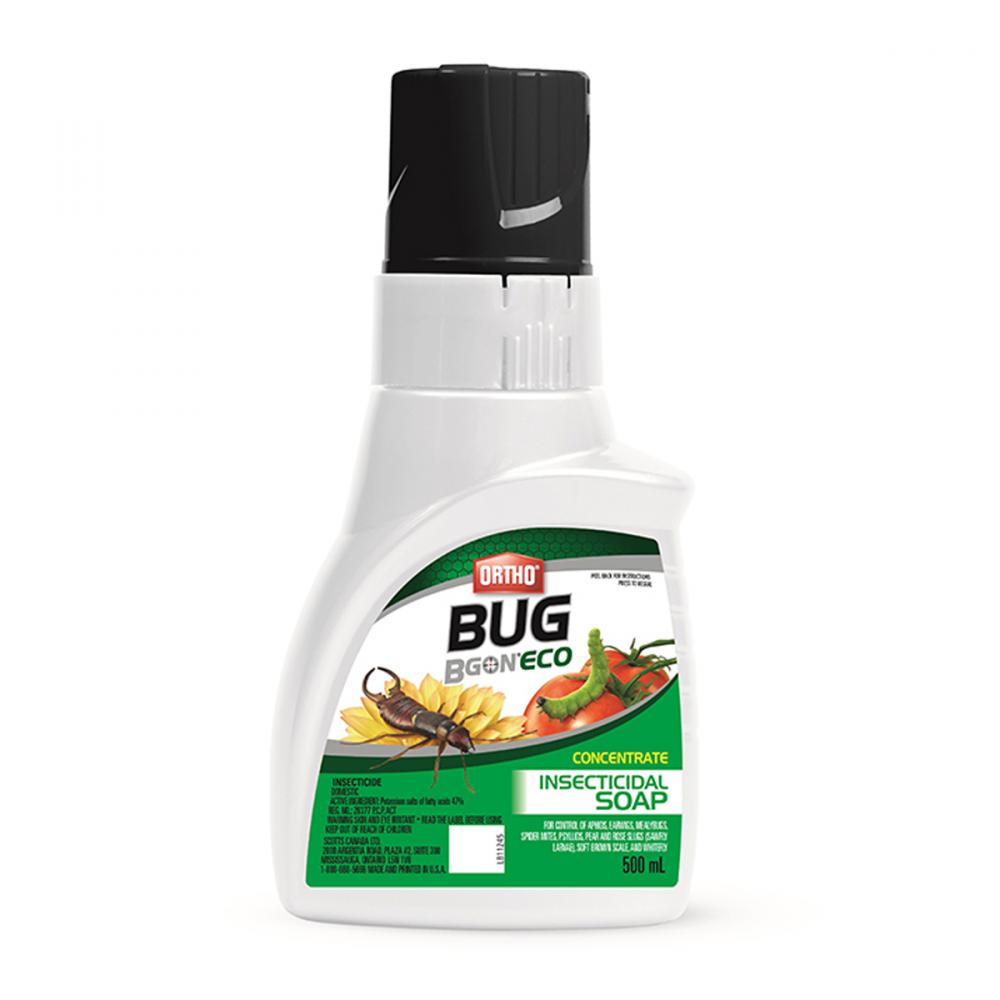 Bug B Gon ECO Insecticidal Soap Concentrate 500mL<span class=' ItemWarning' style='display:block;'>Item is usually in stock, but we&#39;ll be in touch if there&#39;s a problem<br /></span>