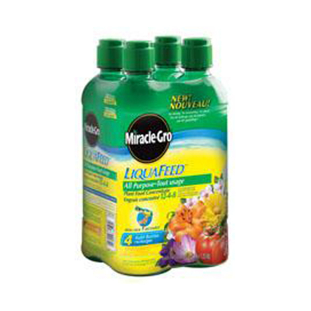 Miracle-Gro Liquafeed A/P Plant Food Conc. 12-4-8 Refill 4/Pkg 4x567g<span class=' ItemWarning' style='display:block;'>Item is usually in stock, but we&#39;ll be in touch if there&#39;s a problem<br /></span>