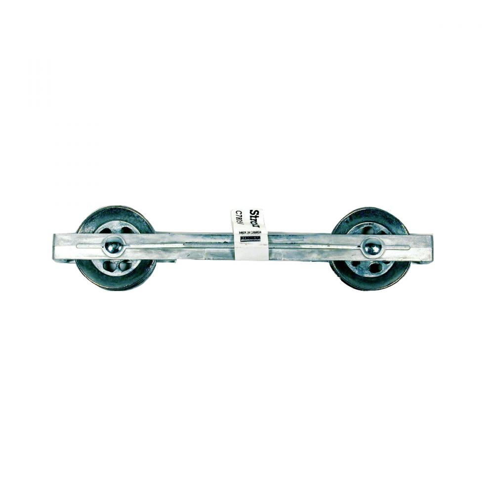 Aluminum Clothesline Divider 10in Plastic Wheels<span class=' ItemWarning' style='display:block;'>Item is usually in stock, but we&#39;ll be in touch if there&#39;s a problem<br /></span>