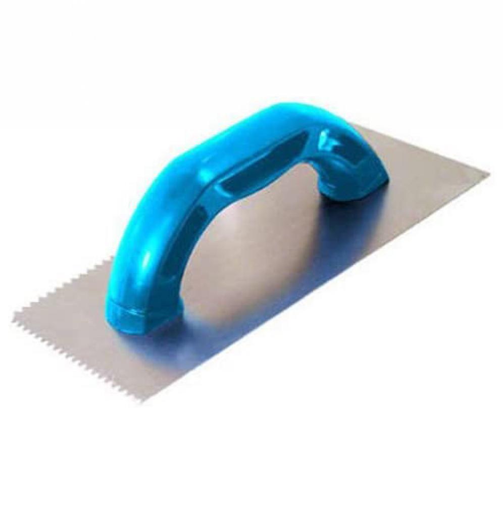Trowel Square Notch Carbon Steel Plastic Handle 1/4 x 3/8 x 1/4<span class=' ItemWarning' style='display:block;'>Item is usually in stock, but we&#39;ll be in touch if there&#39;s a problem<br /></span>