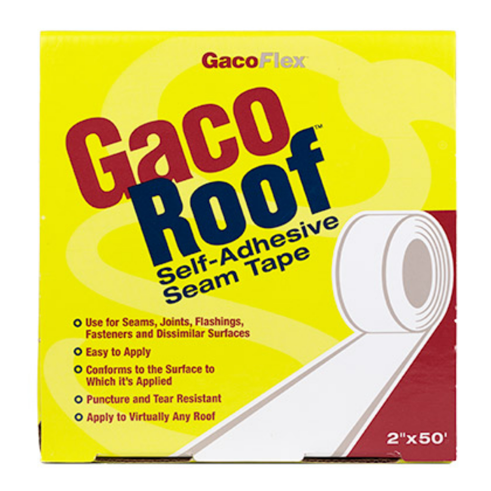 GacoFlex Self-Adhesive Roof Tape 2in x 50ft<span class=' ItemWarning' style='display:block;'>Item is usually in stock, but we&#39;ll be in touch if there&#39;s a problem<br /></span>