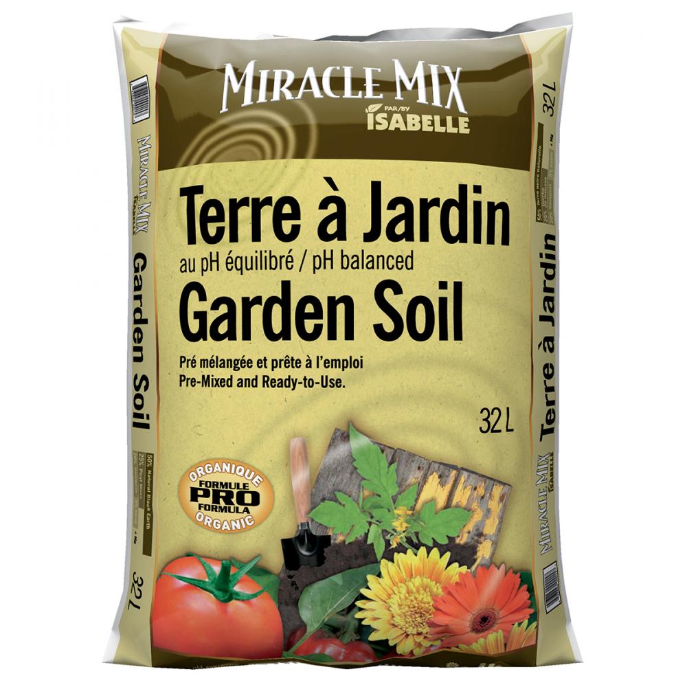 Miracle Mix Garden Soil 32L<span class=' ItemWarning' style='display:block;'>Item is usually in stock, but we&#39;ll be in touch if there&#39;s a problem<br /></span>