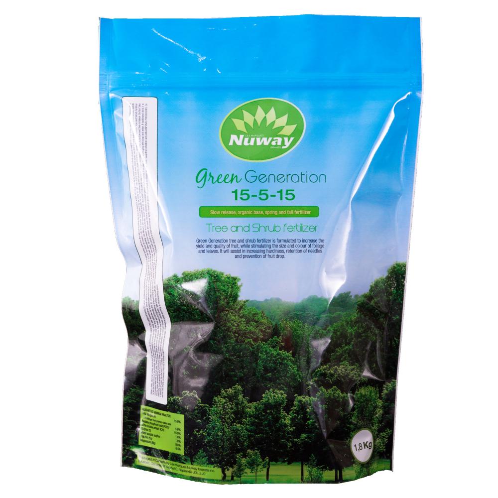 Green Generation Tree & Shrubs & Conifer Fertilizer 15-5-15 6Kg<span class=' ItemWarning' style='display:block;'>Item is usually in stock, but we&#39;ll be in touch if there&#39;s a problem<br /></span>