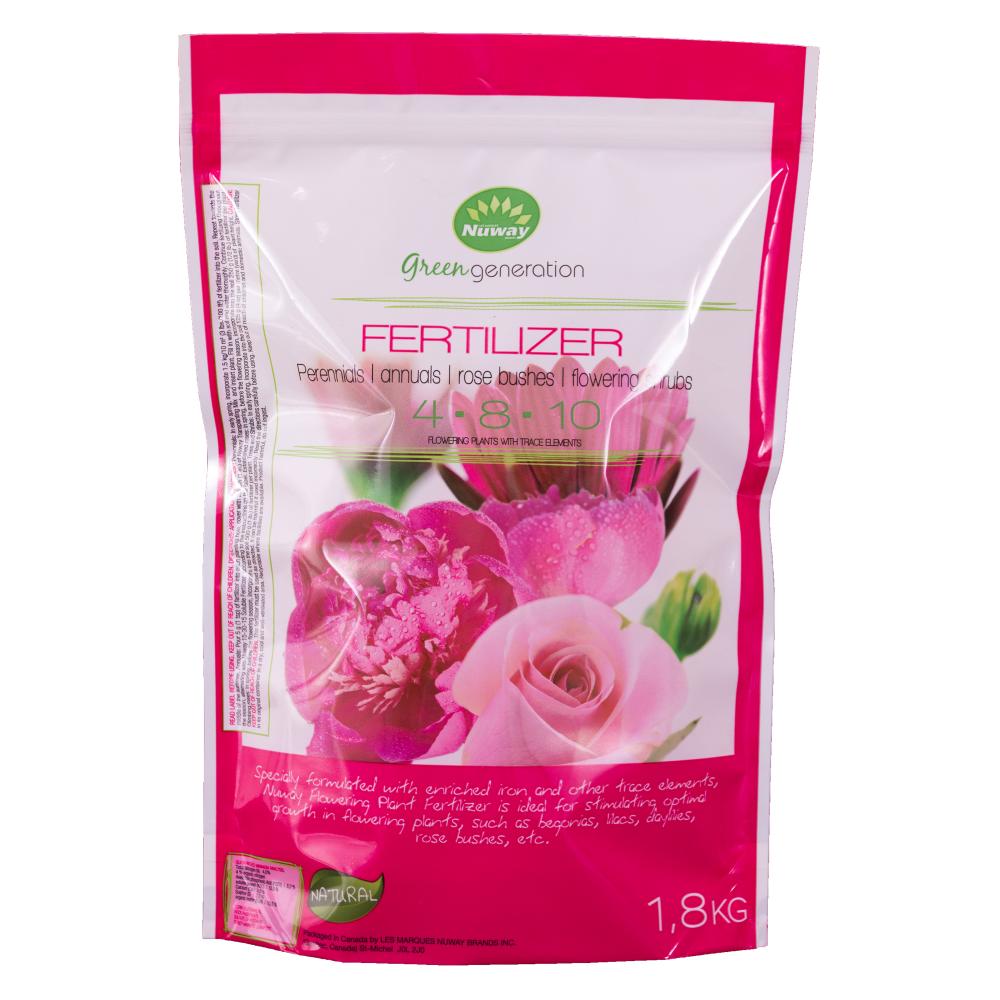Green Generation Perennials Annuals Roses & Clematis Fertilizer 4-8-10 1.8Kg<span class=' ItemWarning' style='display:block;'>Item is usually in stock, but we&#39;ll be in touch if there&#39;s a problem<br /></span>
