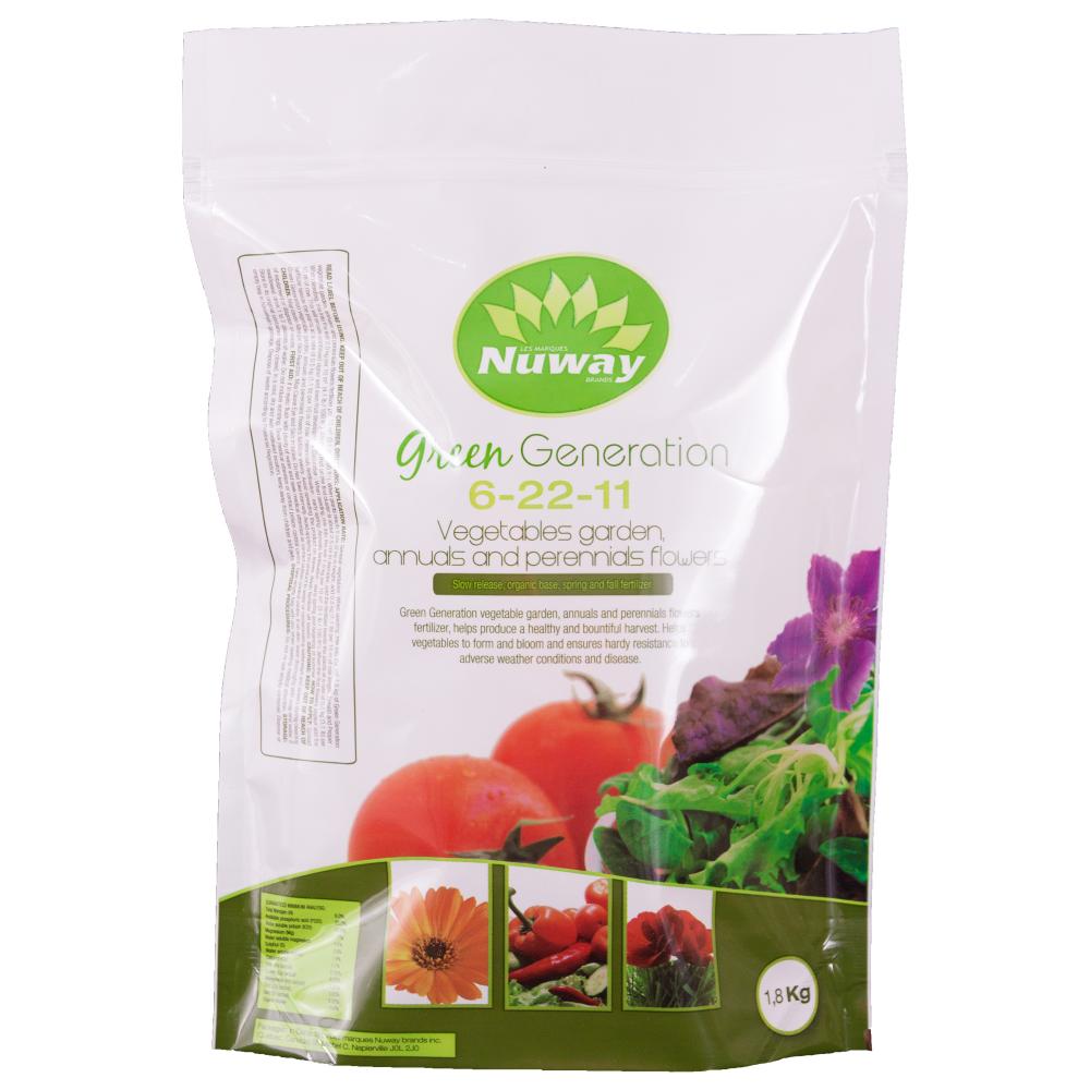 Green Generation Vegetables & Flowers Fertilizer 6-22-11 6Kg<span class=' ItemWarning' style='display:block;'>Item is usually in stock, but we&#39;ll be in touch if there&#39;s a problem<br /></span>