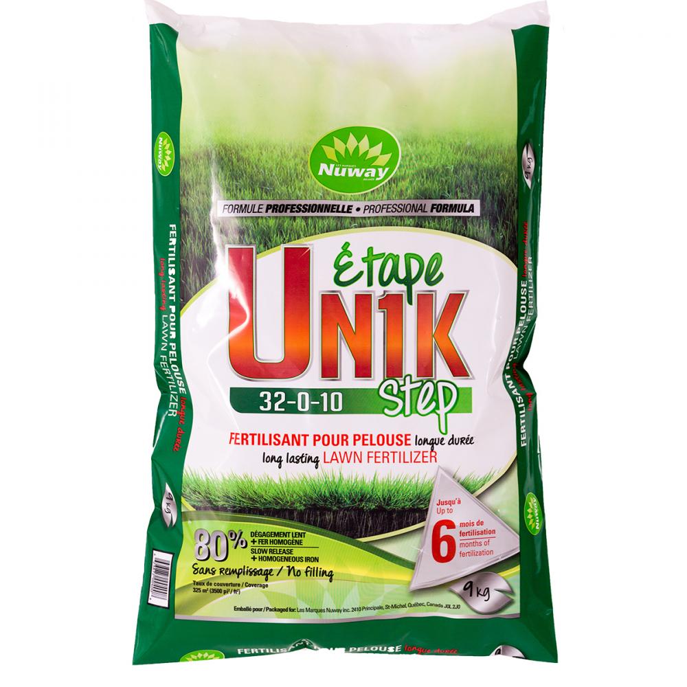 UNIK Spring Long Lasting Lawn Fertilizer 32-0-10 9Kg<span class=' ItemWarning' style='display:block;'>Item is usually in stock, but we&#39;ll be in touch if there&#39;s a problem<br /></span>