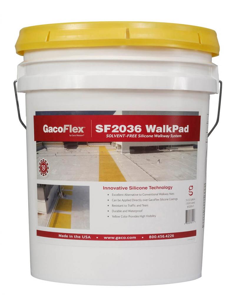 GacoFlex Solvent-Free Silicone Walk Pad Gal. Yellow<span class=' ItemWarning' style='display:block;'>Item is usually in stock, but we&#39;ll be in touch if there&#39;s a problem<br /></span>
