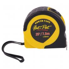 Toolway 100007 - Tape Measure 25ft/7.5m x 1in Metric/Imperial