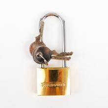 Toolway 101004 - Padlock Brass 1 ½in (40mm) 2.5in Shackle