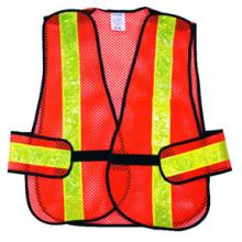Toolway 105583 - Safety Vest 5-point Tear-Away Hi-Vis Orange (OSFA)