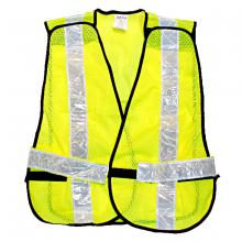 Toolway 105584 - Safety Vest 5-point Tear-Away Hi-Vis Yellow (OSFA)