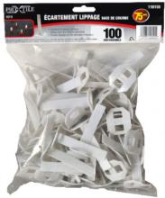 Toolway 110155 - Lippage Strips Curved Base 1.8mm (1/16in) x 14 W x 75mm H 100PC