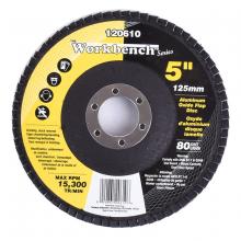 Toolway 120610 - Flap Disc 5in Alum Oxide 80Grit