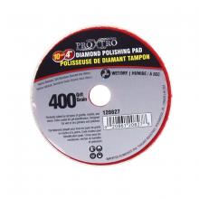 Toolway 120827 - 10Pc Diamond Wet/Dry Polishing Pad 4in 400grit