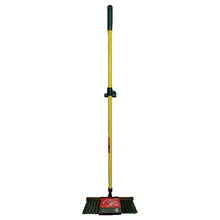 Toolway 123210 - Push Broom 18in with Steel Scraper Head Fibreglass Handle