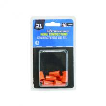 Toolway 140066 - Twist On Wire Connector #31 (S) Orange 10Pk