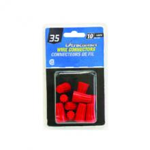 Toolway 140070 - Twist On Wire Connector #35 (L) Red 10Pk