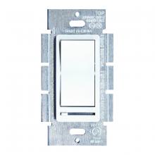 Toolway 140181-21 - Decora 3-Way Rocker Dimmer Switch with Screwless Wall Plate White