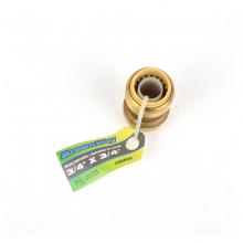 Toolway 150602 - Brass Lead Free Coupling ¾in x ¾in