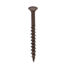 Toolway 169211 - 500PK Deck Screws Brown Ceramic #8 x 1½in