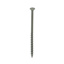 Toolway 169255 - 100PK Deck Screws Green Ceramic #8 x 2½in