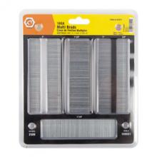 Toolway 169551 - Brad Nails Galvanized Multi 18ga (¾in 1in 1-¼in 1½in 2in) 2500/Pk