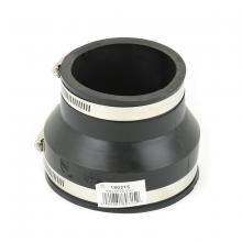 Toolway 180315 - Flex Coupling 4in x 3in Pls/C.I. to Pls/C.I.